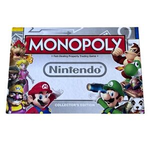 Parker Brothers 2010 Nintendo Monopoly Collector's Edition 100% complete in box